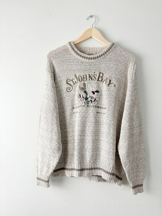 Vintage ST John’s Bay Duck Knit