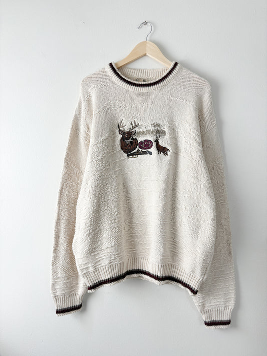 Vintage Stag Sweater