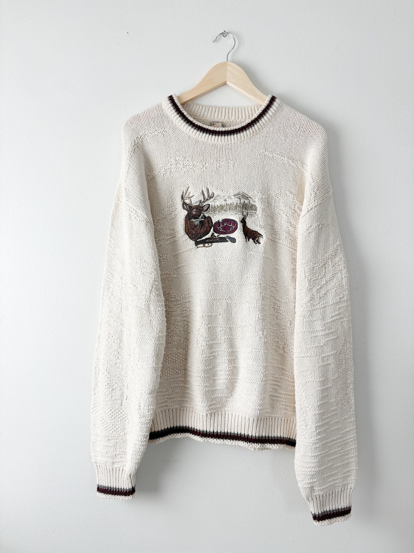 Vintage Stag Sweater