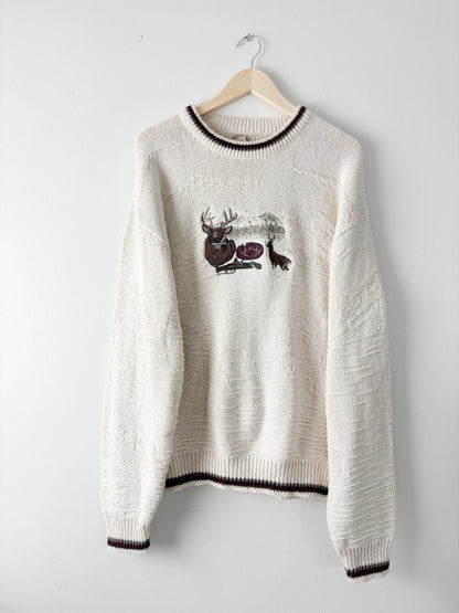 Vintage Stag Sweater