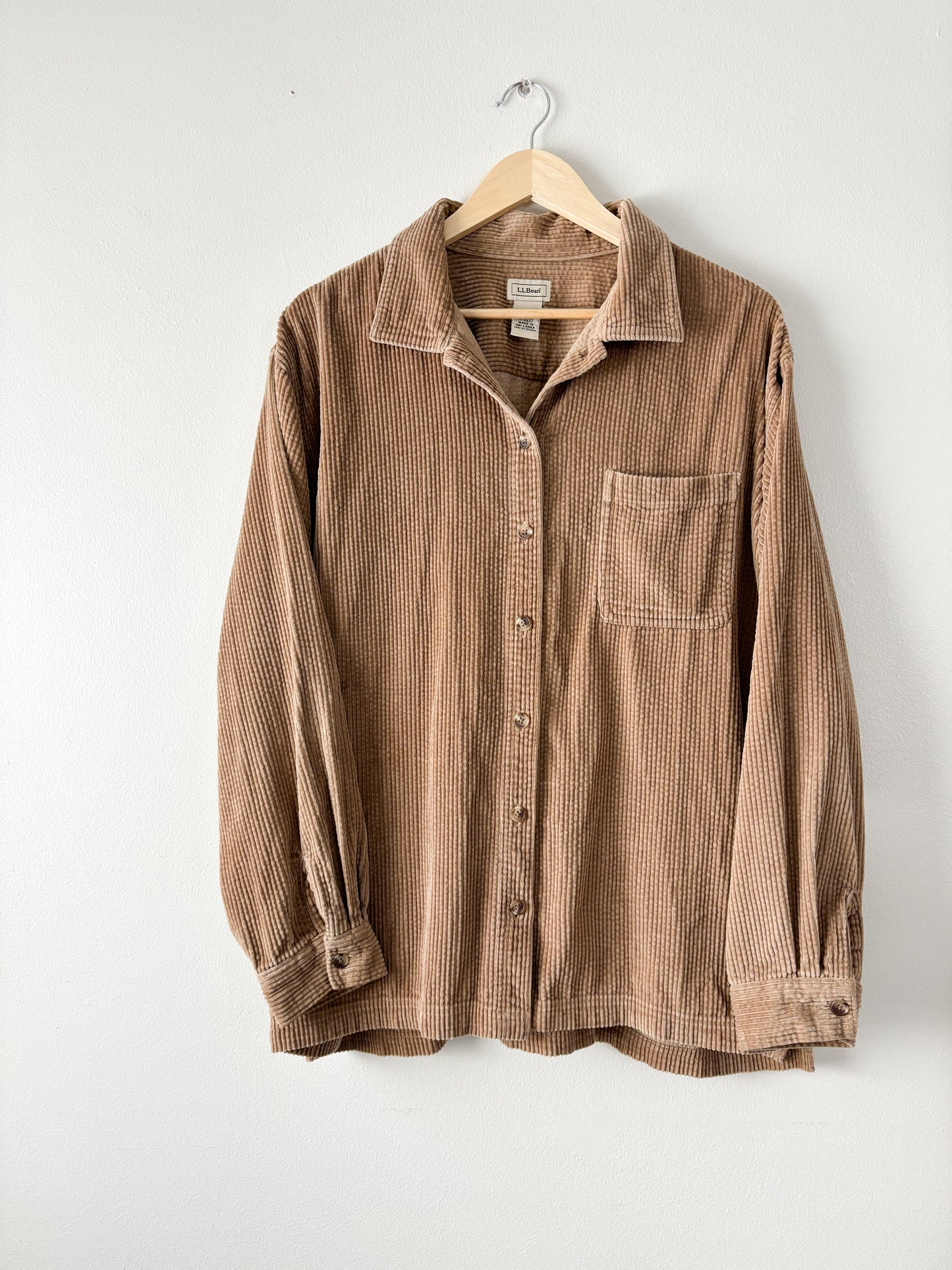 Vintage LL Bean Corduroy button up