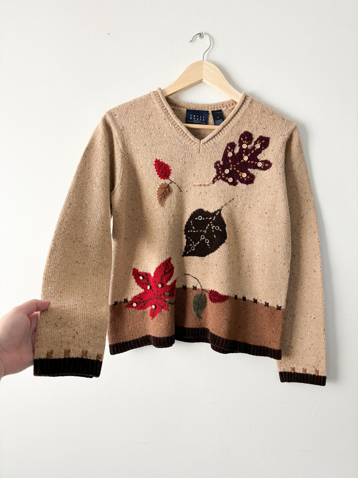 Liz Claiborne Autumn Leaf Knit