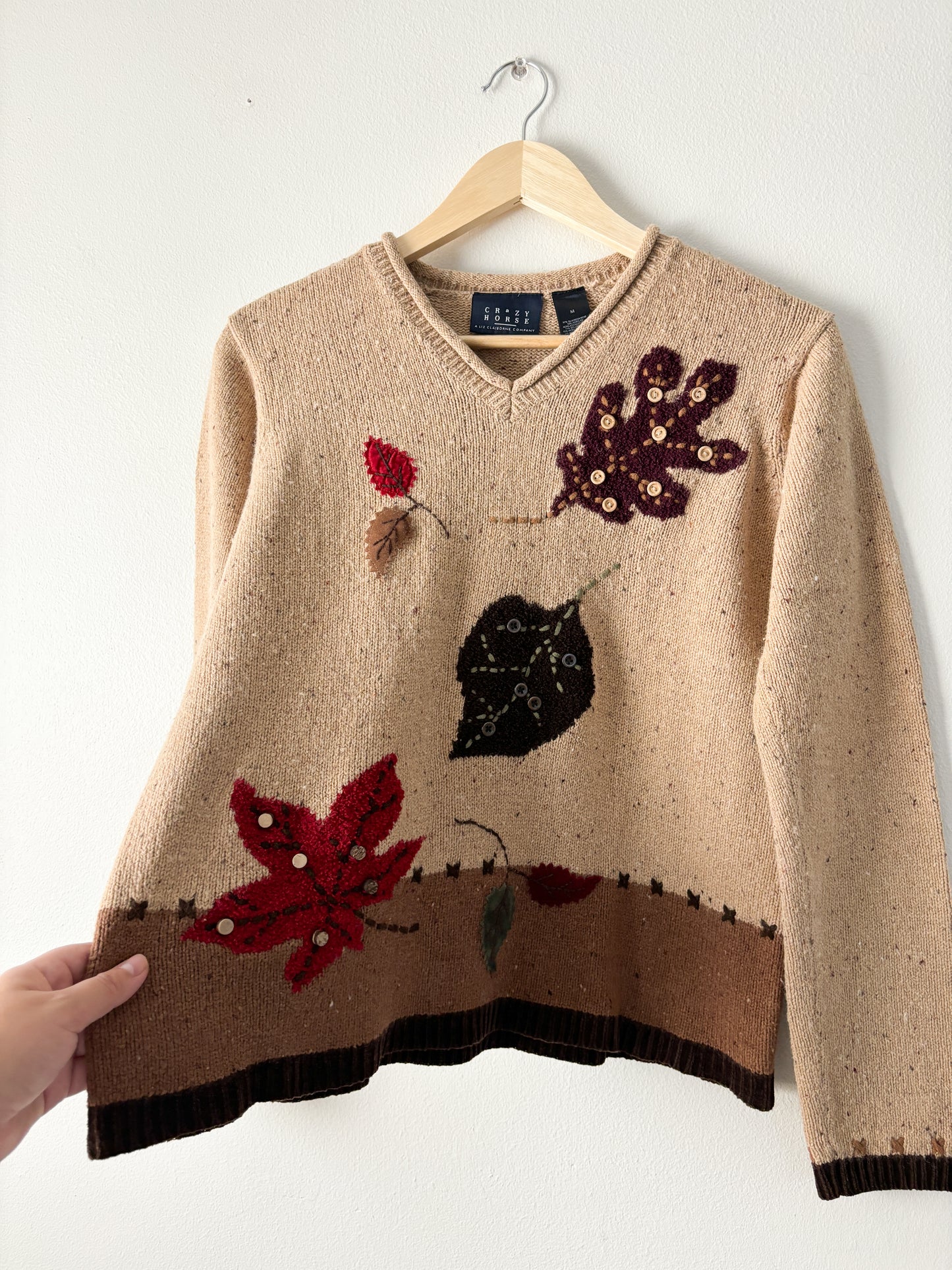 Liz Claiborne Autumn Leaf Knit