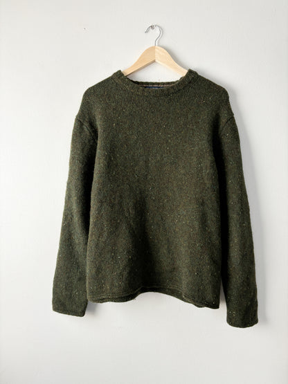 J Crew Green Knit