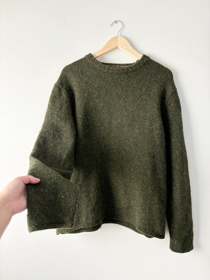J Crew Green Knit