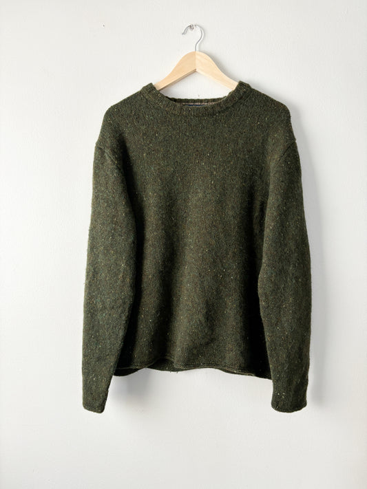 J Crew Green Knit