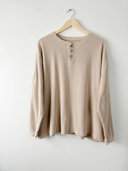 High Sierra Waffle Henley Long sleeve