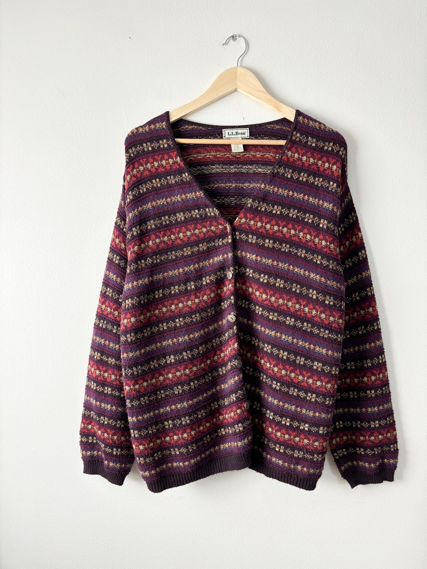 Vintage LL Bean Cardigan