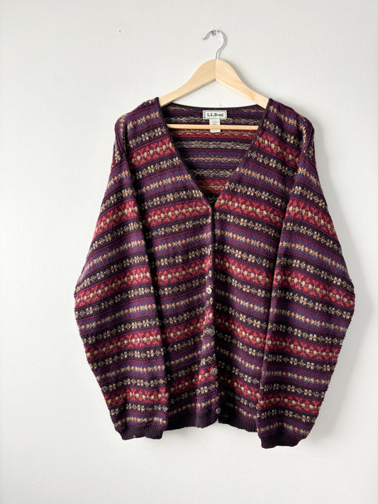 Vintage LL Bean Cardigan