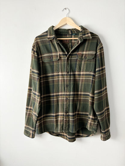 Orvis Green Plaid Flannel