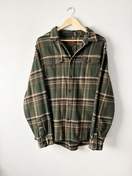 Orvis Green Plaid Flannel