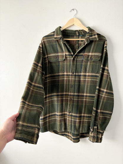 Orvis Green Plaid Flannel
