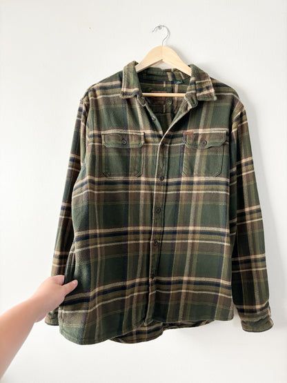 Orvis Green Plaid Flannel