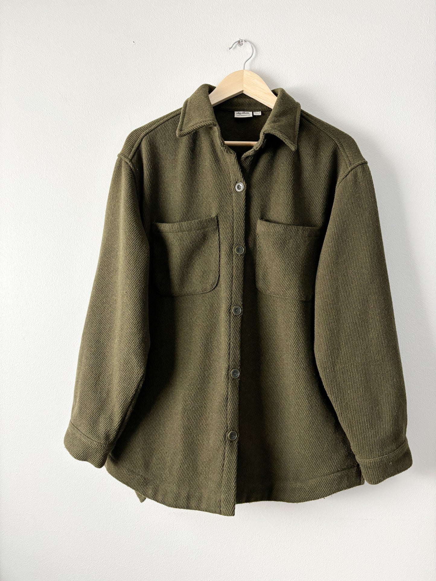 Rhythm Olive shacket